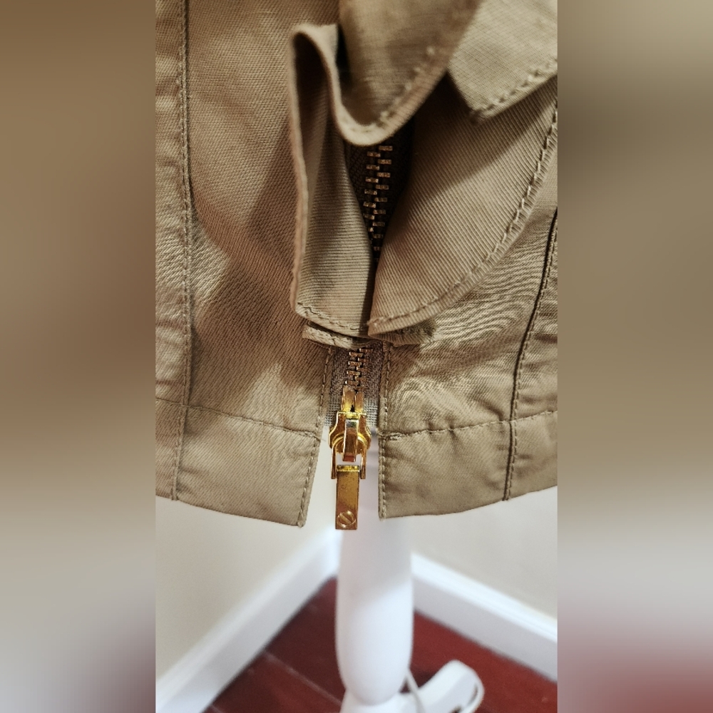 Tory Burch Ruffle Utility Jacket - Picture 5 of 10